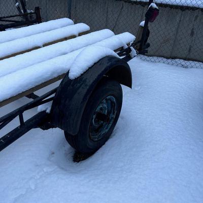 1960's Boat Trailer Single Axle 