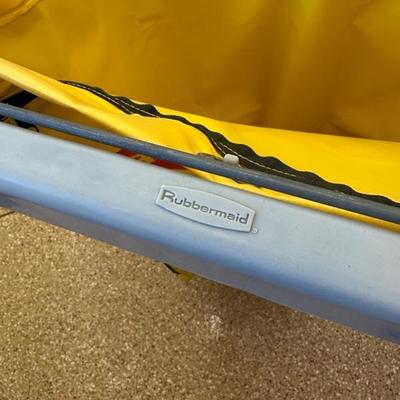 Lot 874 plastic Rubbermaid janitor cart