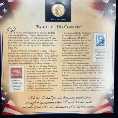 George Washington - The United States Presidents Coin Collection by PCS Stamps & Coins