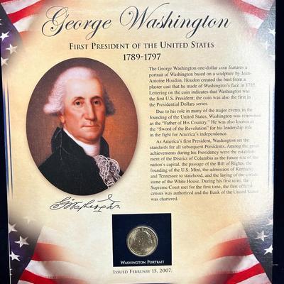 George Washington - The United States Presidents Coin Collection by PCS Stamps & Coins