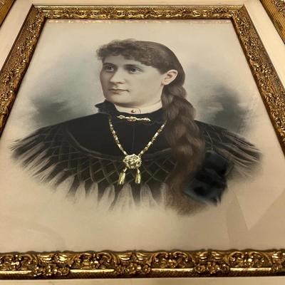 Vintage Early Century Frame and Photo