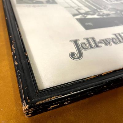 Vintage Jell-well Dessert Company Framed Print