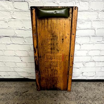 Vintage Champion Wooden Auto Creeper