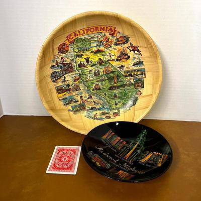 Vintage California and Redwood Highway Bowls
