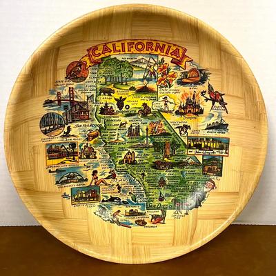 Vintage California and Redwood Highway Bowls