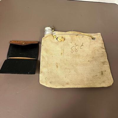 Vintage Leather, Tool and Canvas Bundle