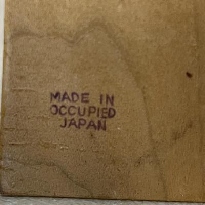 Vintage Made in Occupied Japan Secret Compartment Box