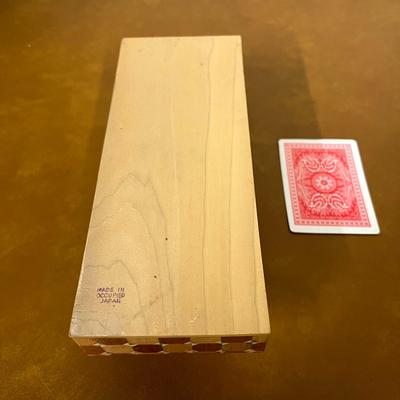 Vintage Made in Occupied Japan Secret Compartment Box
