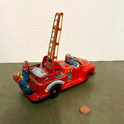Vintage Tin Toy Cars and Trains Bundle