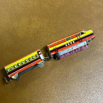 Vintage Tin Toy Cars and Trains Bundle