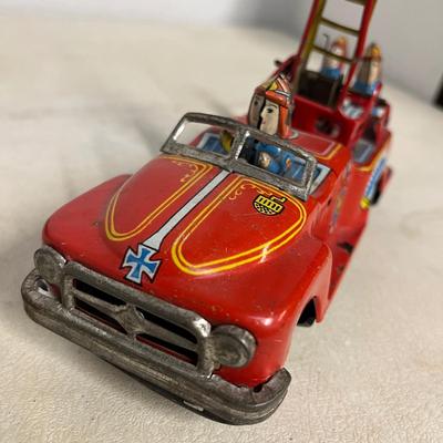 Vintage Tin Toy Cars and Trains Bundle
