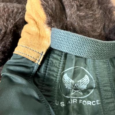 Vintage Korean War Ear, US Air Force Wool Mittens