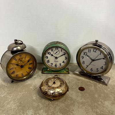 Vintage Alarm Clock Bundle #2