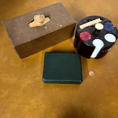 Vintage Poker and Gambling Chips Bundle