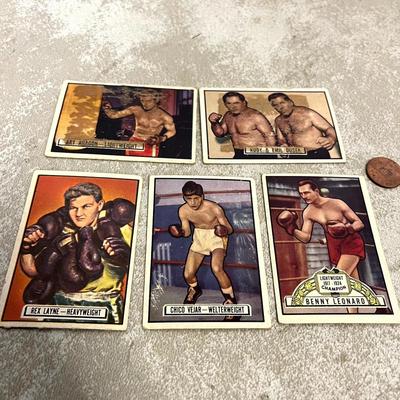 Vintage Ringside Boxing and Pin-Up Cards