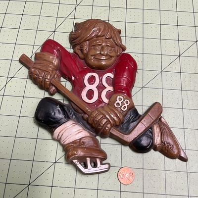 Set of 3 1973 Sexton Hockey Player Wall Hangers