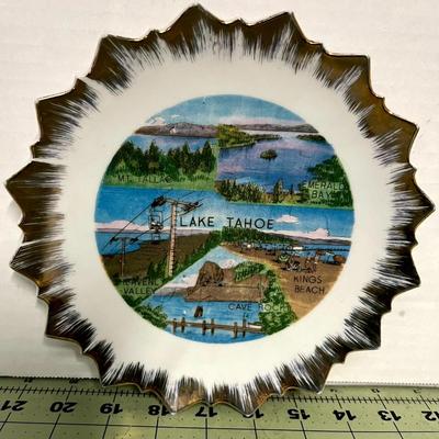 Seattle World's Fair, Lake Tahoe and Mother Wall China Plates