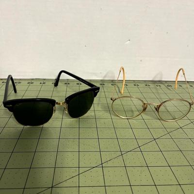 Vintage Rayban Clubmaster Sunglasses and Prescription Glasses