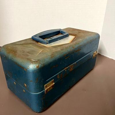 Vintage Old Pal Fishing Tackle Box Bundle