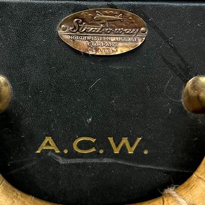 Vintage Stratoway Hardsided Suitcase