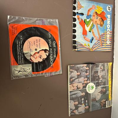 Vintage 45's and Super 8 Film Bundle