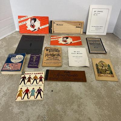Vintage Misc. Booklet Bundle