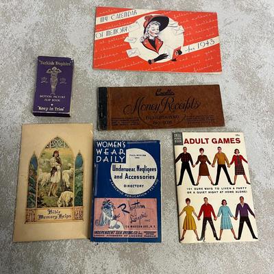 Vintage Misc. Booklet Bundle