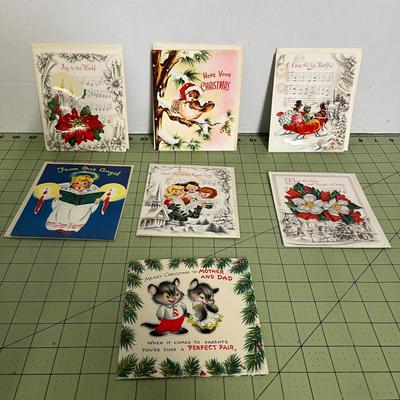 Vintage Christmas/Holiday Card Bundle #1