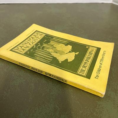 Vintage Drama/Acting Dialogue Books