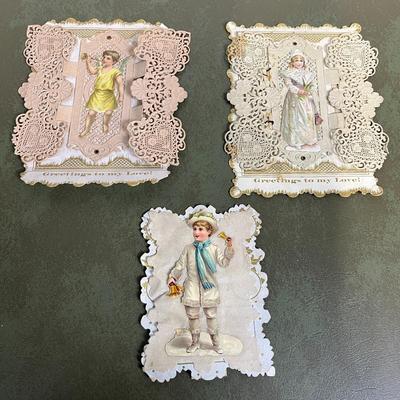Vintage Victorian Valentine's Day Cards