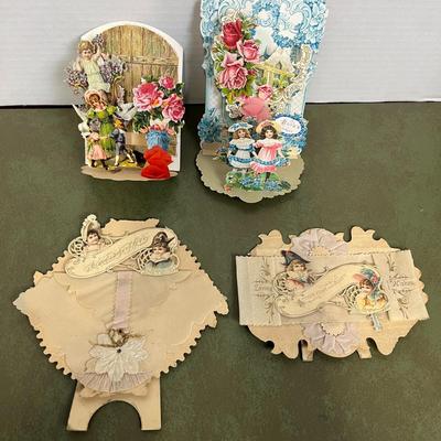 Vintage Victorian Valentine's Day Cards