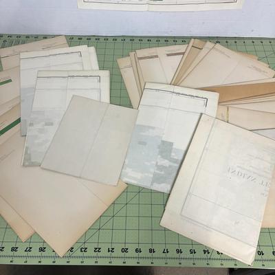 Vintage US Survey Maps Atlas Book