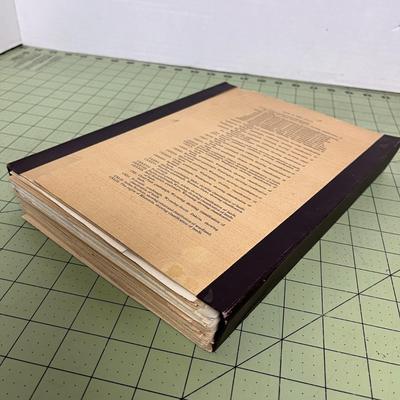 Vintage US Survey Maps Atlas Book
