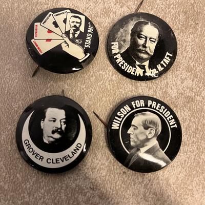 Vintage Bundle of Political Pins