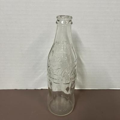 Vintage Coca-Cola Bottles and Wooden Case