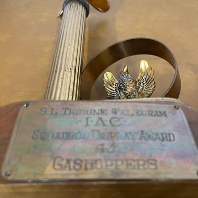 Vintage Airplane and Automobile Racing Trophies
