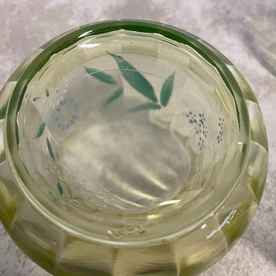 Vintage Uranium Glass Set