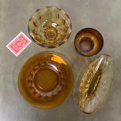 Vintage Glass Bowls and Dishes
