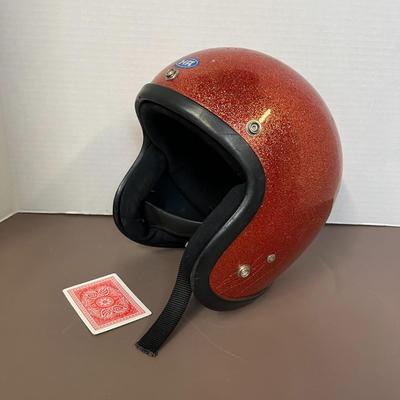 Vintage Motorcycle Helmet