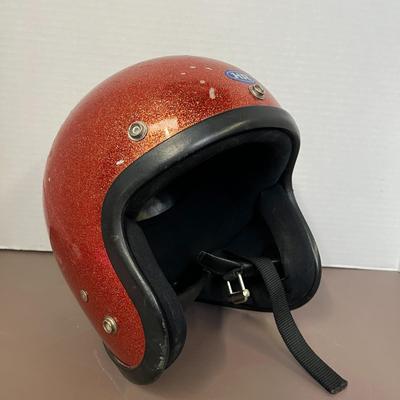 Vintage Motorcycle Helmet