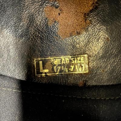 Vintage Motorcycle Helmet