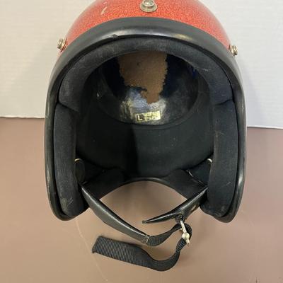 Vintage Motorcycle Helmet