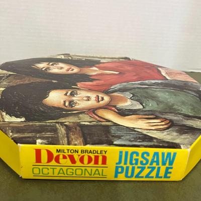 Vintage Devon Octagonal Puzzle