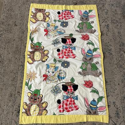 Vintage Baby Blanket