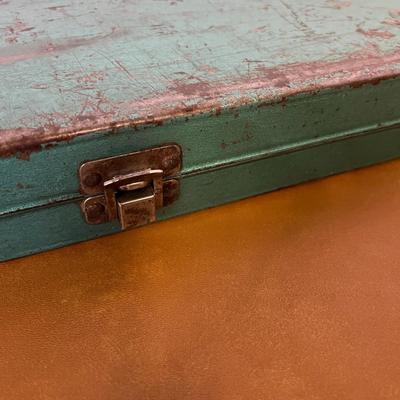 Vintage Metal Storage Boxes