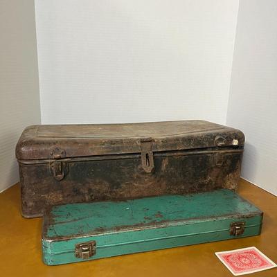 Vintage Metal Storage Boxes