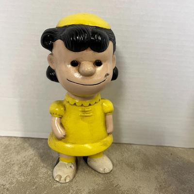 Vintage Peanuts Chalk Figurines and Misc Figures