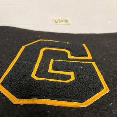 Vintage Wool "G" Blanket