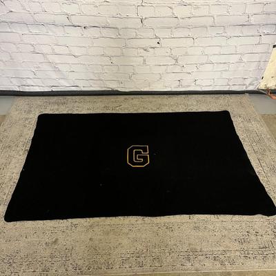 Vintage Wool "G" Blanket