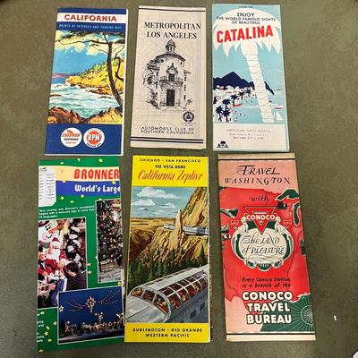 Vintage Travel Ephemera and Tote Bag